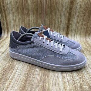 OluKai Puliki Men's Size 10.5 Pol Charcoal Gray Shoes Sneakers Casual NEW